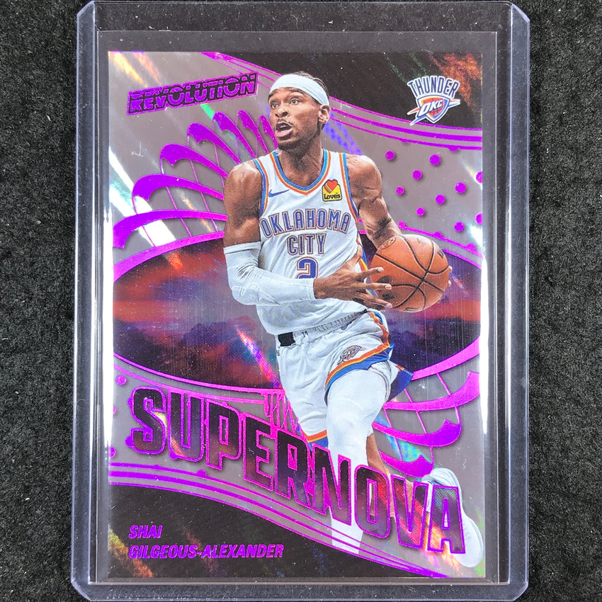 2024-25 Revolution SHAI GILGEOUS-ALEXANDER Supernova Lava 5/10 #5
