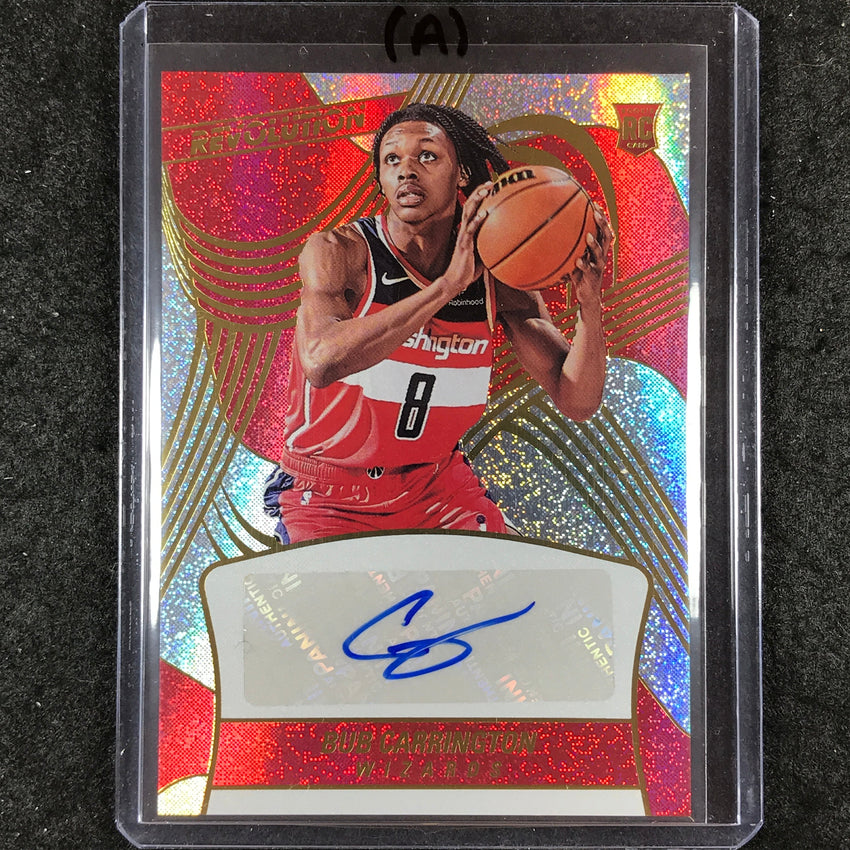 2024-25 Revolution BUB CARRINGTON Rookie Autographs Base #BUB (A)