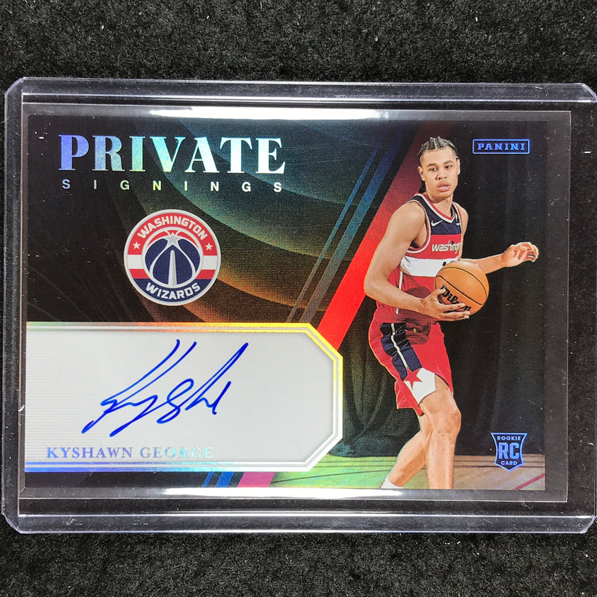 2024-25 Revolution KYSHAWN GEORGE Private Signings Rookie Auto #KYS