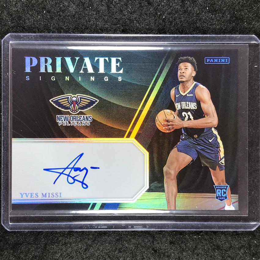 2024-25 Revolution YVES MISSI Private Signings Rookie Auto #MIS