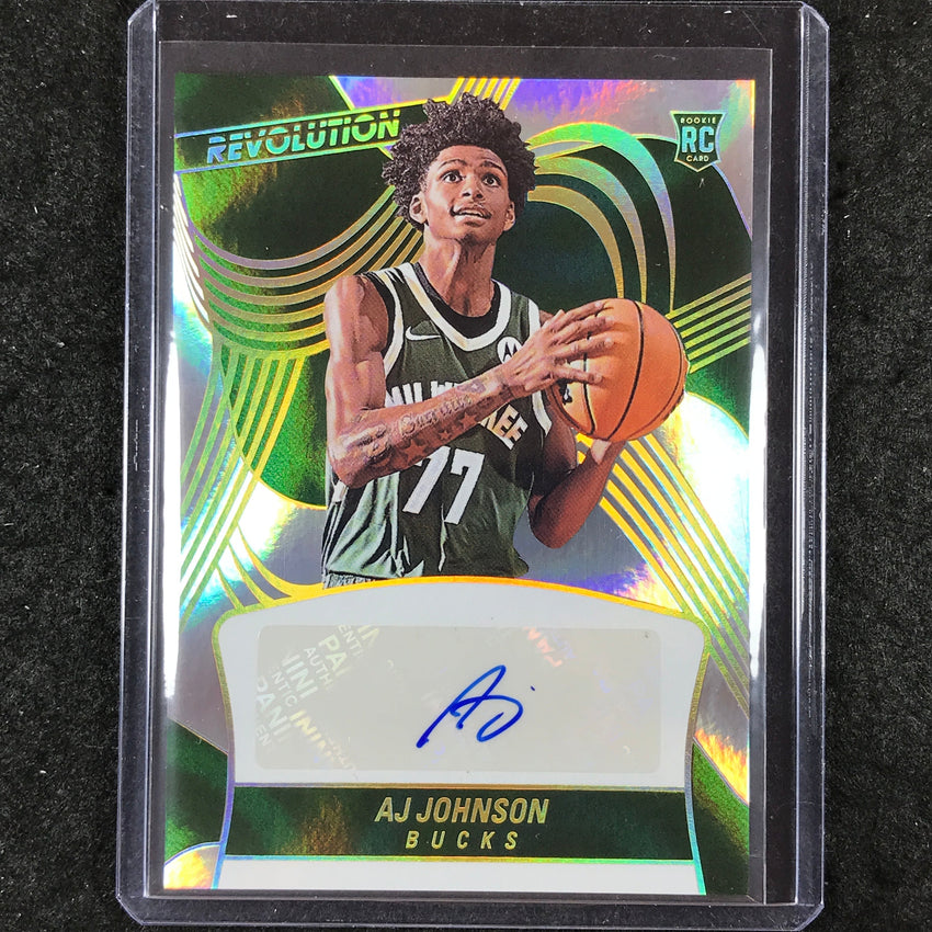 2024-25 Revolution AJ JOHNSON Rookie Autographs Infinite 17/25