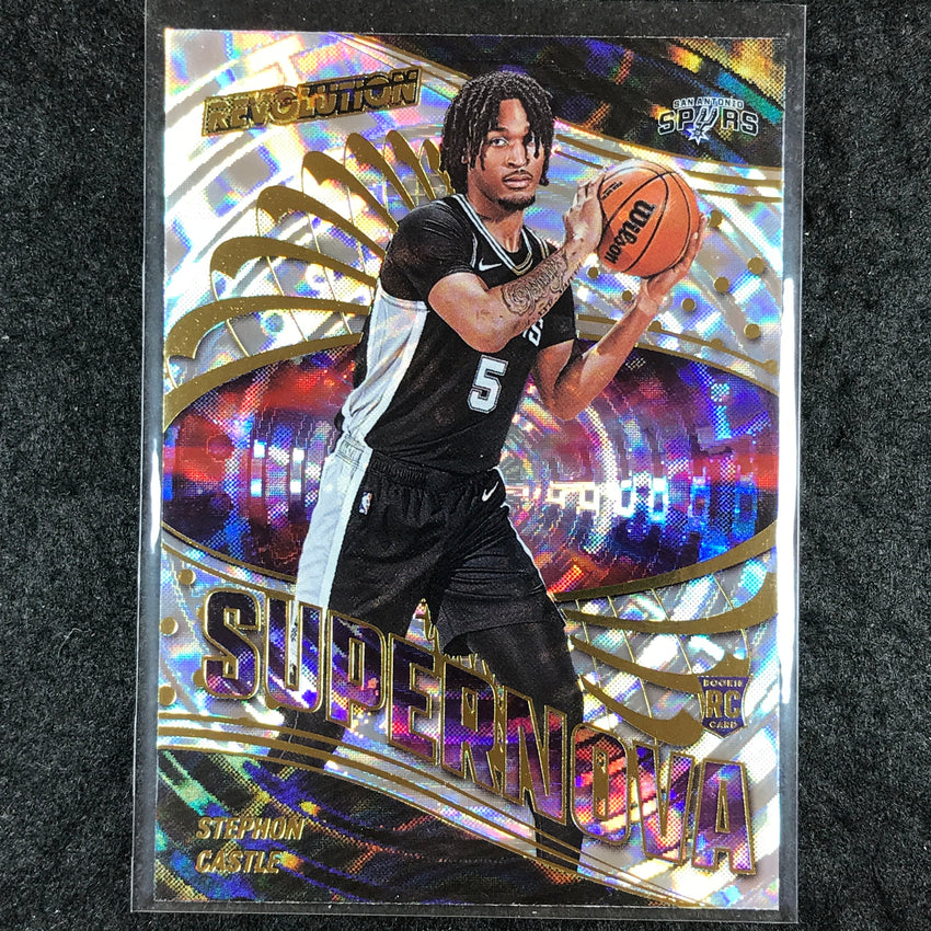 2024-25 Revolution STEPHON CASTLE Supernova Rookie Fractal #16