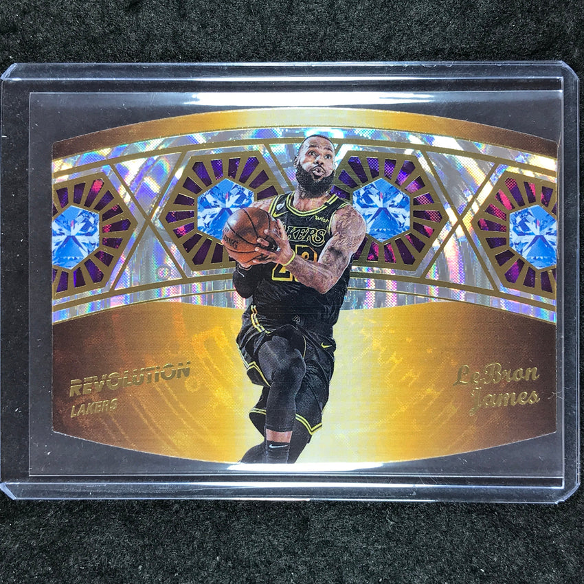 2024-25 Revolution LEBRON JAMES Ring Bearers Fractal Die-Cut #2