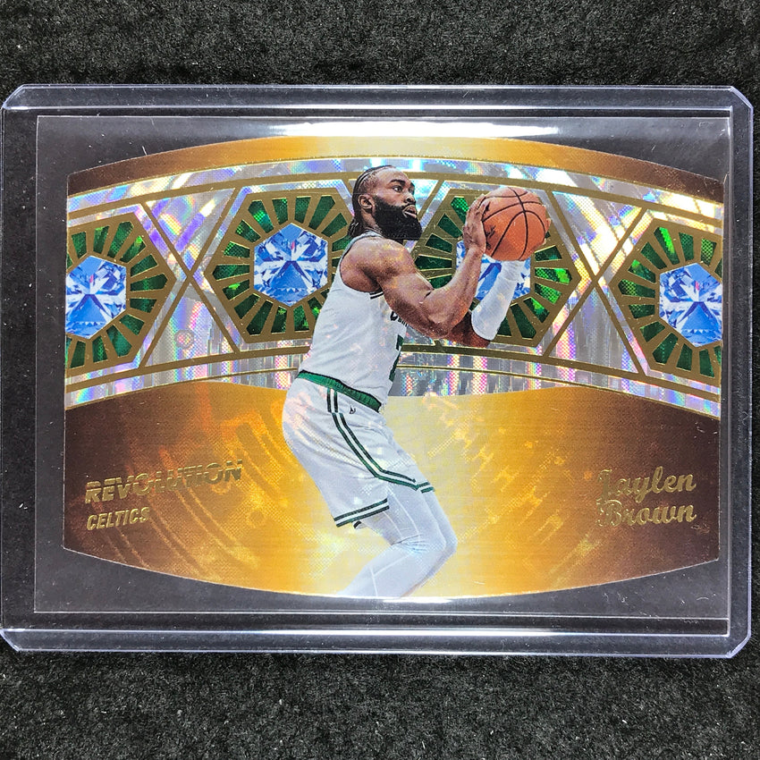 2024-25 Revolution JAYLEN BROWN Ring Bearers Fractal Die-Cut #7