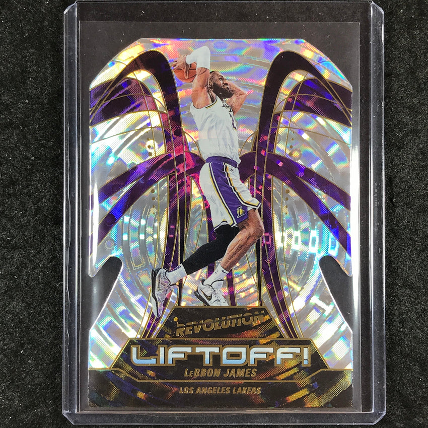 2024-25 Revolution LEBRON JAMES Liftoff! Fractal Die-Cut #5