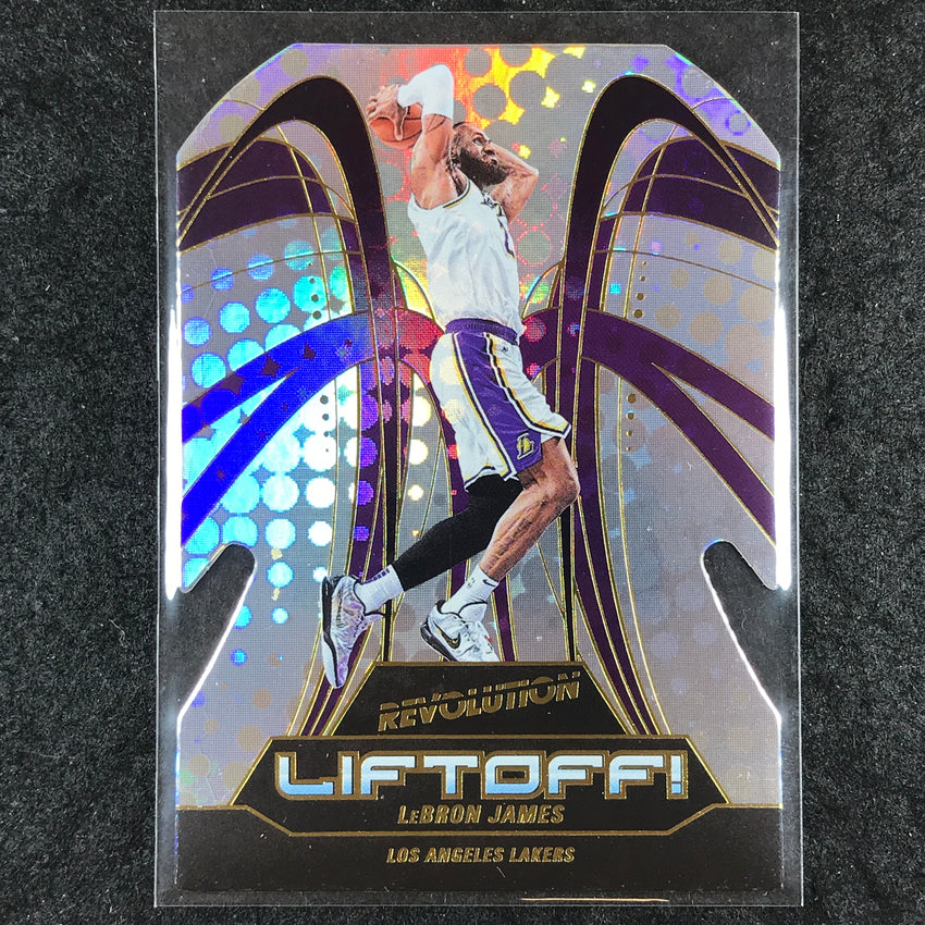 2024-25 Revolution LEBRON JAMES Liftoff! Base Die-Cut #5