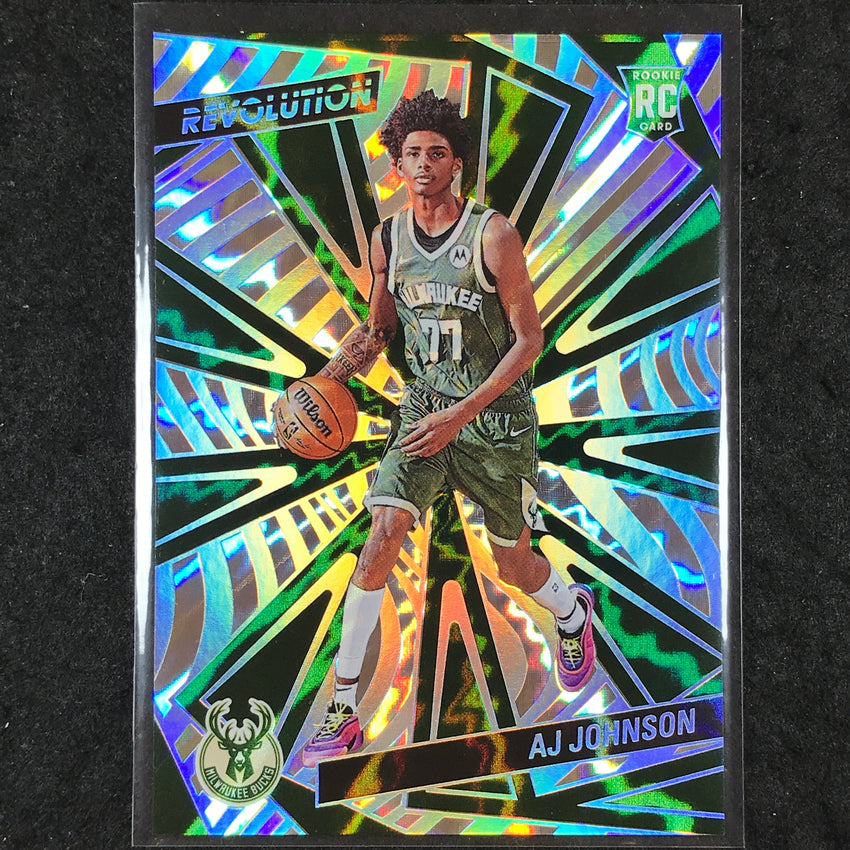 2024-25 Revolution AJ JOHNSON Rookie Lightning /175 #140