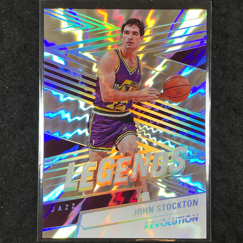 2024-25 Revolution JOHN STOCKTON Legends Lightning /175 #154