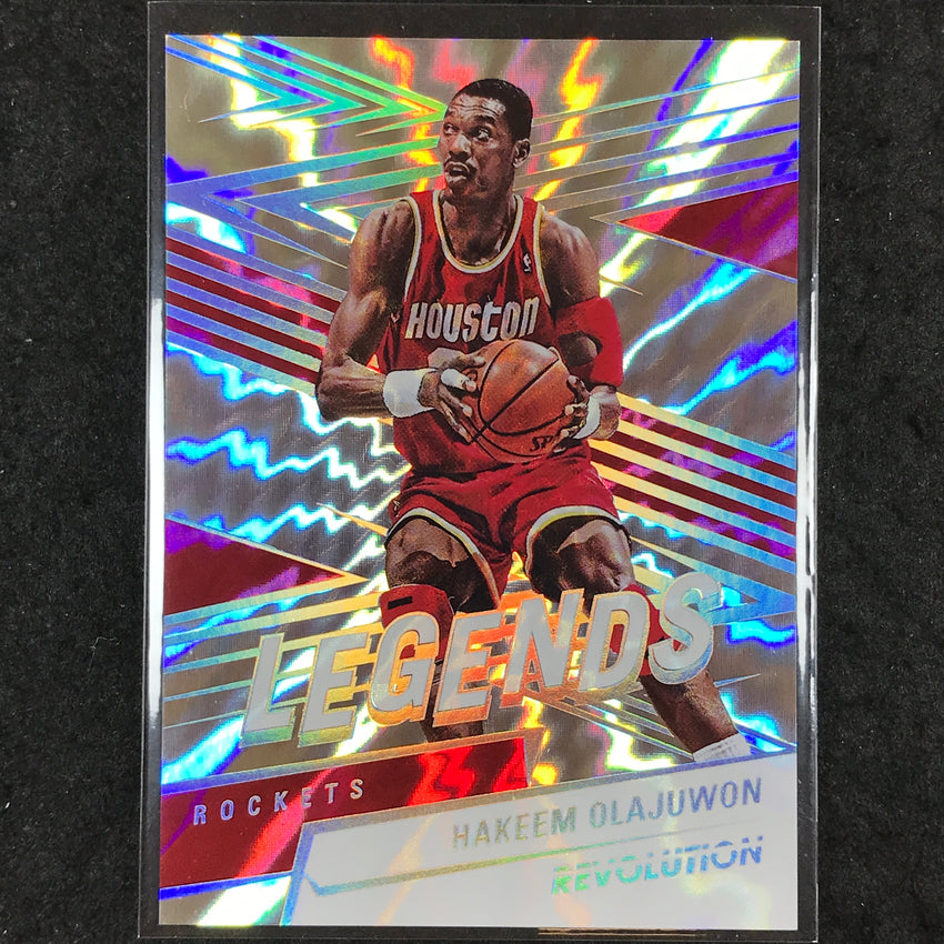 2024-25 Revolution HAKEEM OLAJUWON Legends Lightning /175 #168