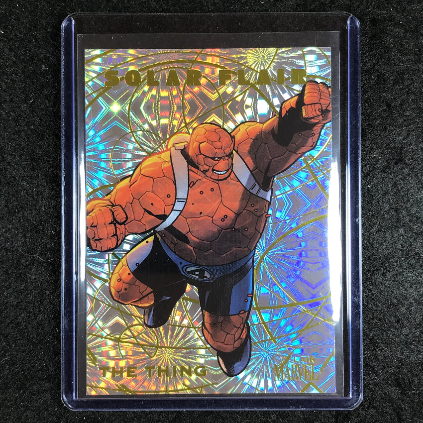 2023 Marvel Flair THING Solar Flair SSP #38
