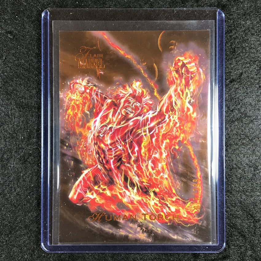 2023 Marvel Flair HUMAN TORCH Fall Flair 78/299 #25