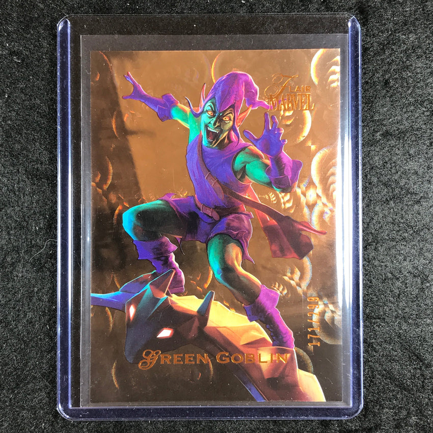 2023 Marvel Flair GREEN GOBLIN Fall Flair 171/299 #53