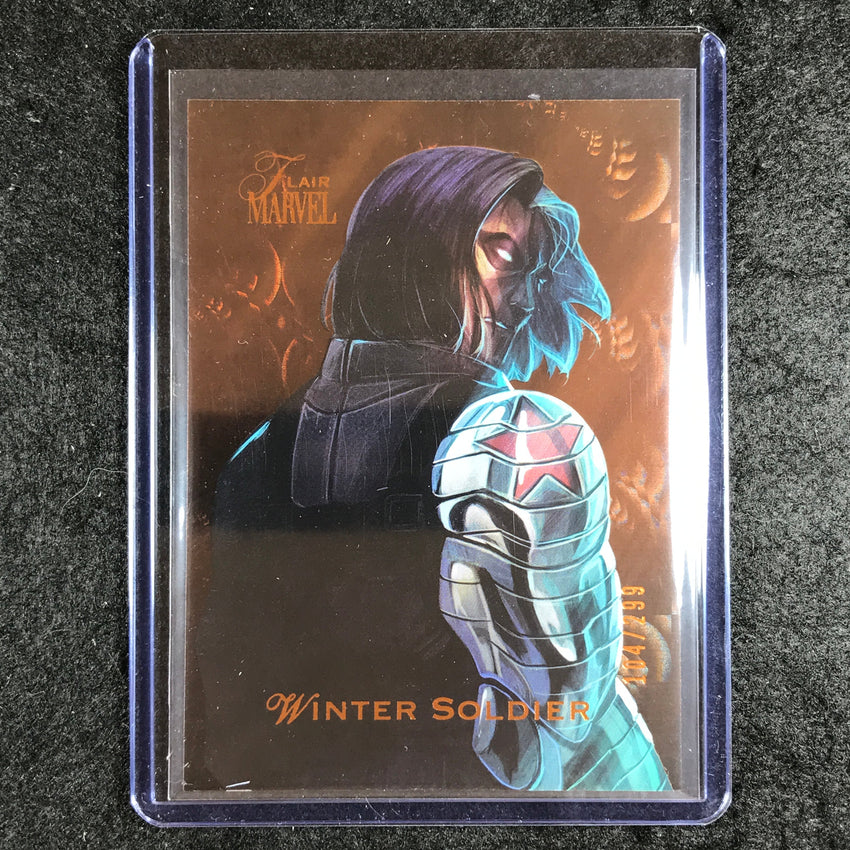 2023 Marvel Flair WINTER SOLDIER Fall Flair 104/299 #73