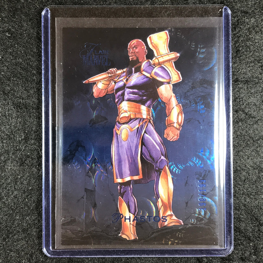 2023 Marvel Flair PHASTOS Winter Flair 190/199 #58