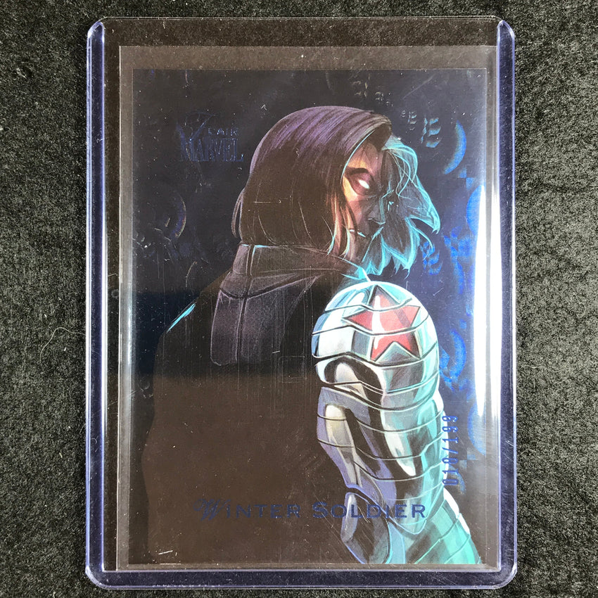 2023 Marvel Flair WINTER SOLDIER Winter Flair 18/199 #73