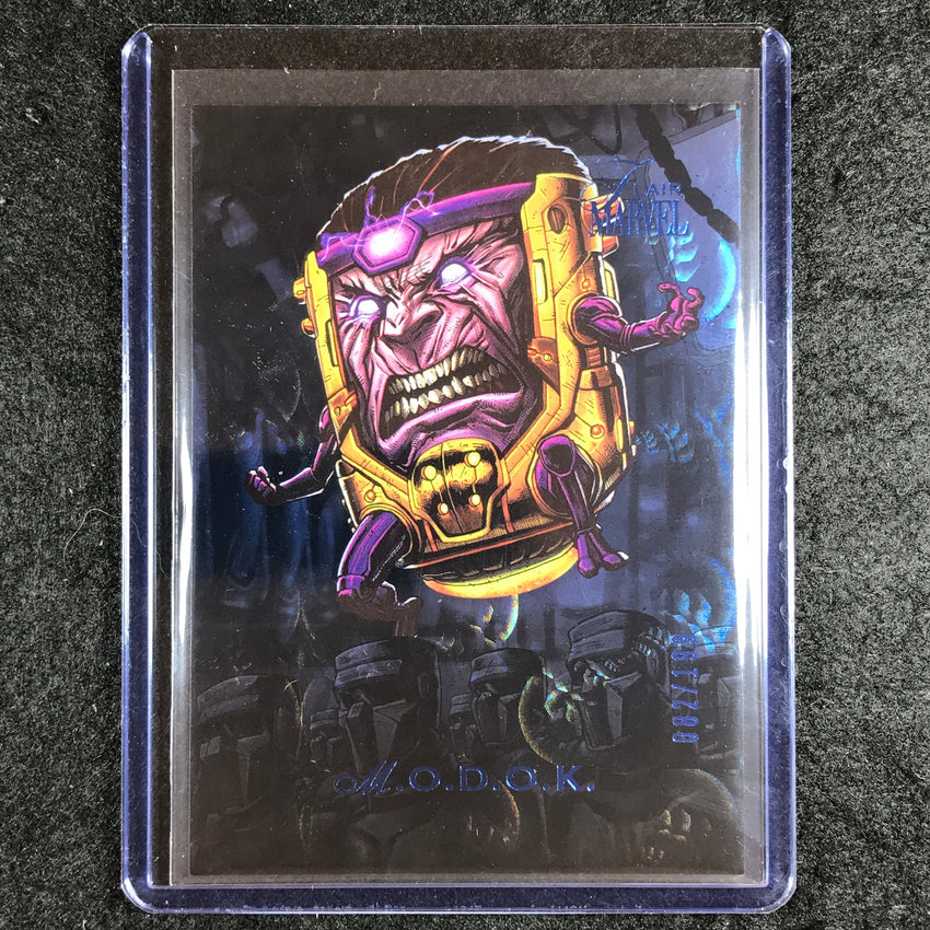 2023 Marvel Flair M.O.D.O.K. Winter Flair 82/199 #77