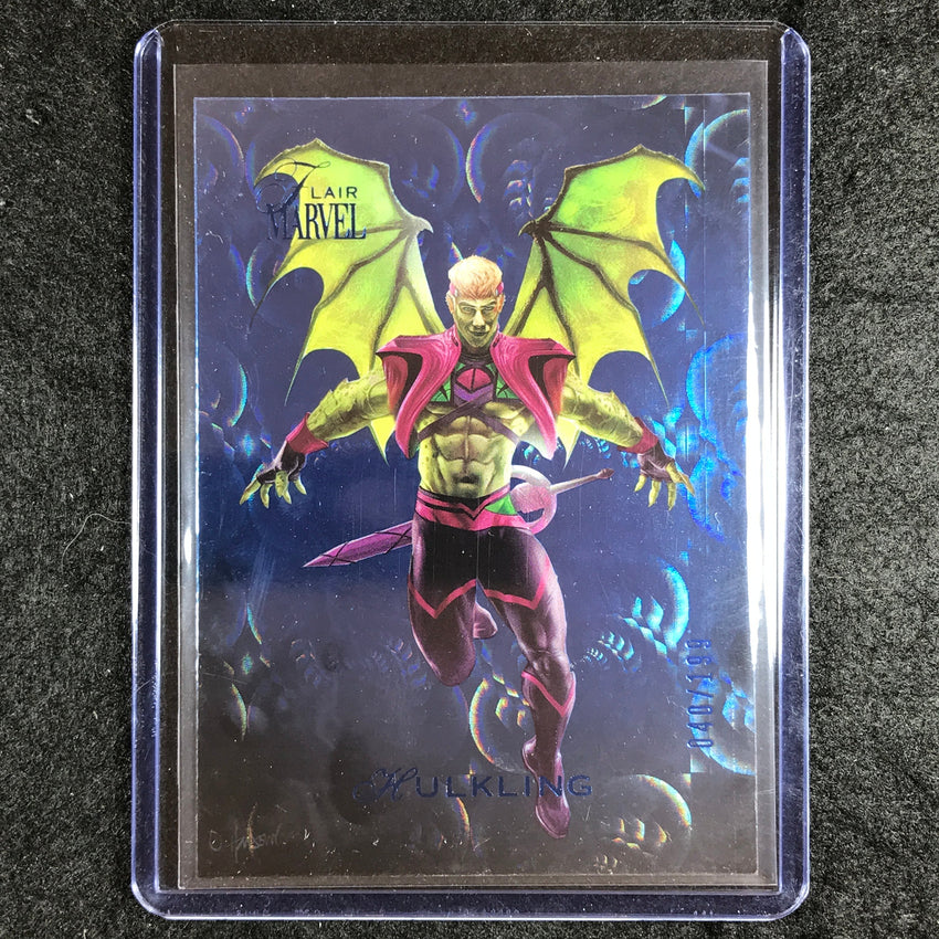 2023 Marvel Flair HULKLING Winter Flair 40/199 #86