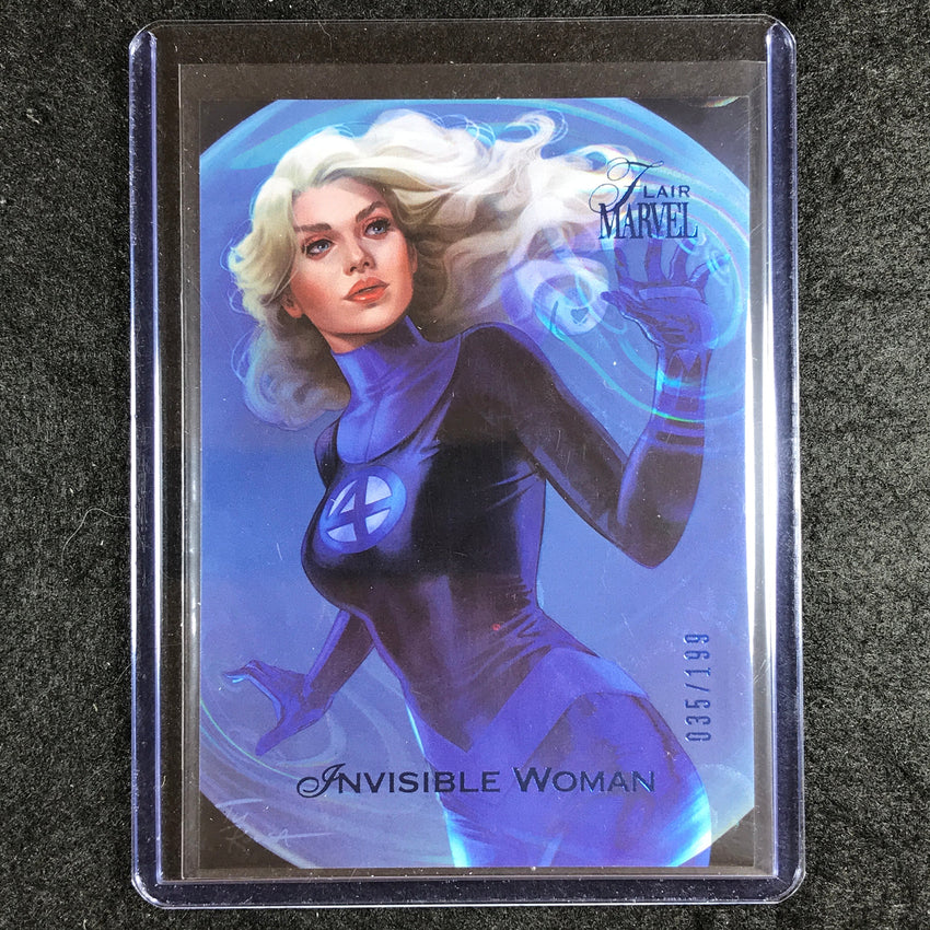 2023 Marvel Flair INVISIBLE WOMAN Winter Flair 35/199 #89