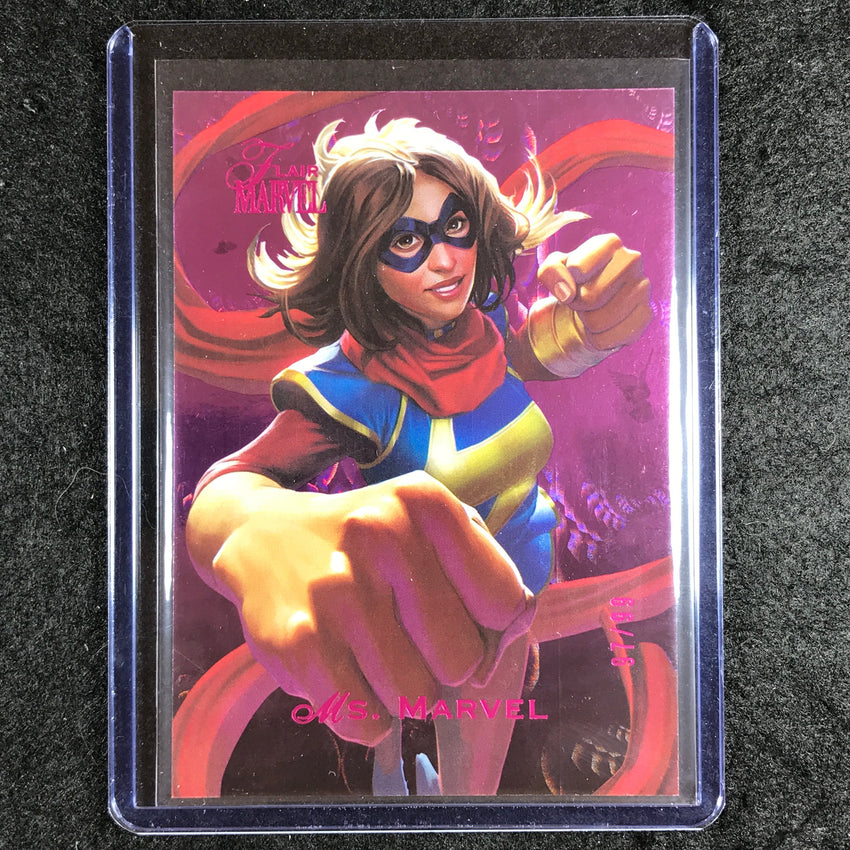 2023 Marvel Flair MS. MARVEL Spring Flair 97/99 #90