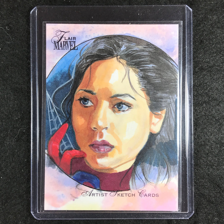 2023 Marvel Flair SILK Artist Sketch Card MARCIA DYE 1/1
