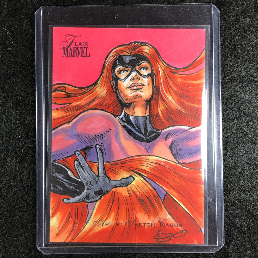 2023 Marvel Flair MEDUSA Artist Sketch Card GEORGE VEGA 1/1