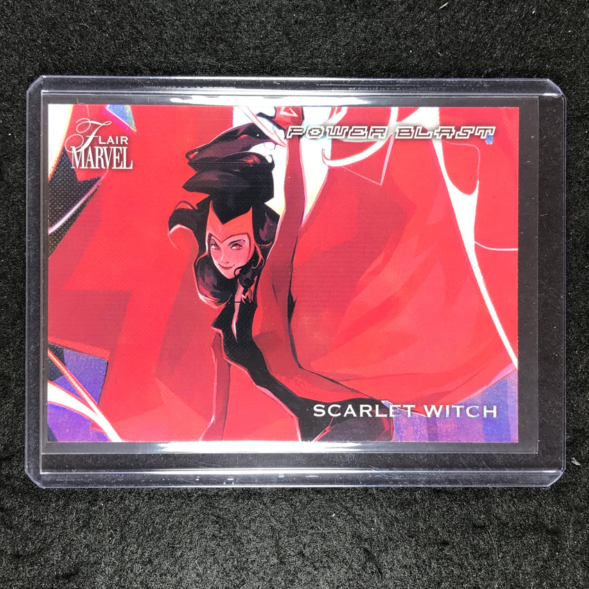 2023 Marvel Flair SCARLET WITCH Powerblast SP #28