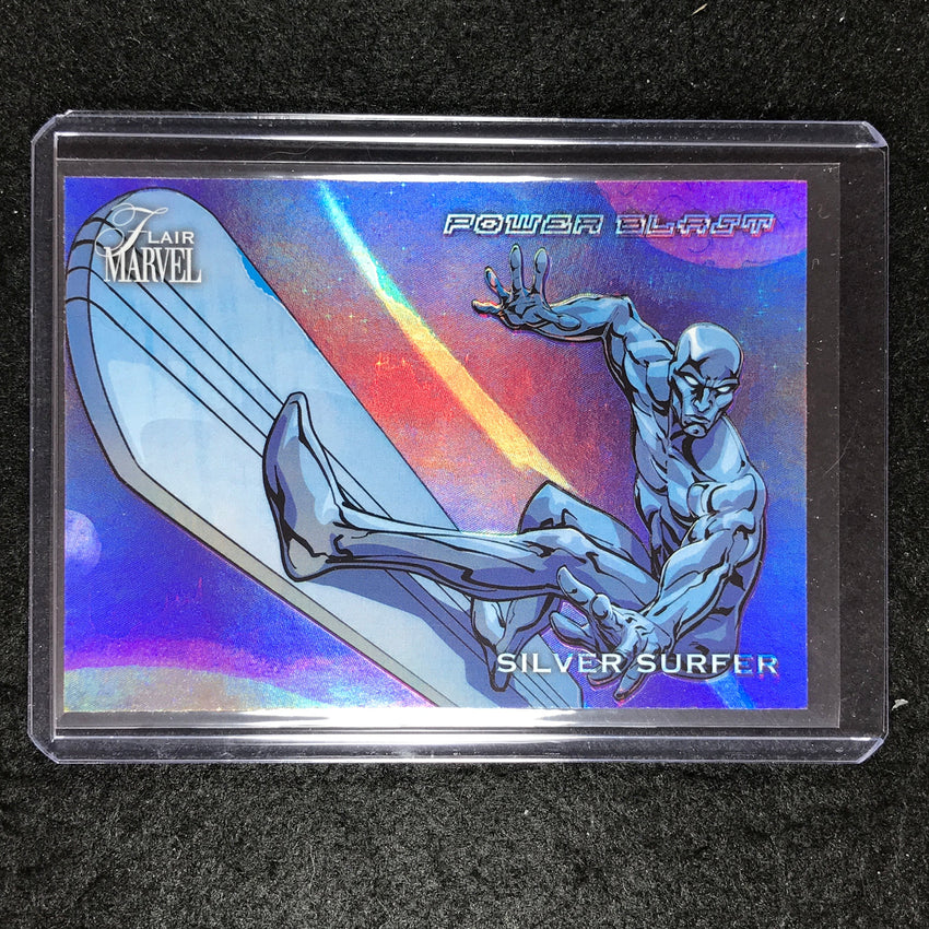 2023 Marvel Flair SILVER SURFER Powerblast SP #31