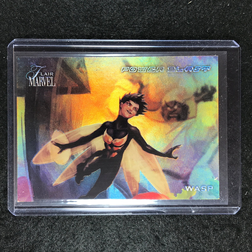 2023 Marvel Flair WASP Powerblast SP #34