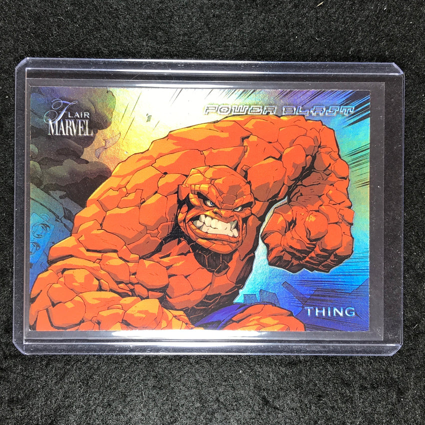2023 Marvel Flair THING Powerblast SP #35
