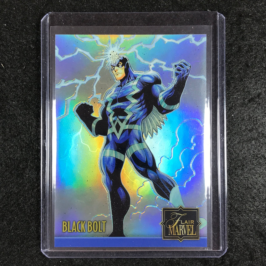 2023 Marvel Flair BLACK BOLT Iridescence #3