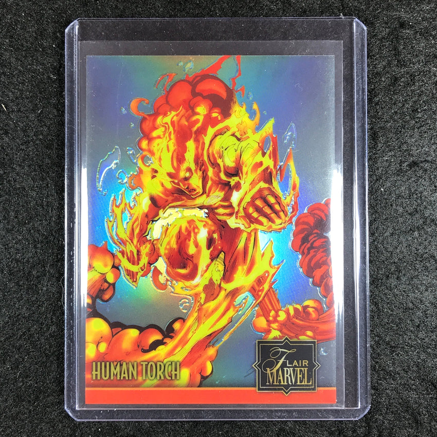 2023 Marvel Flair HUMAN TORCH Iridescence #12