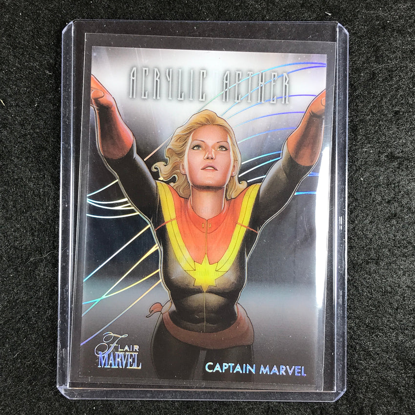 2023 Marvel Flair CAPTAIN MARVEL Acrylic Aether #6