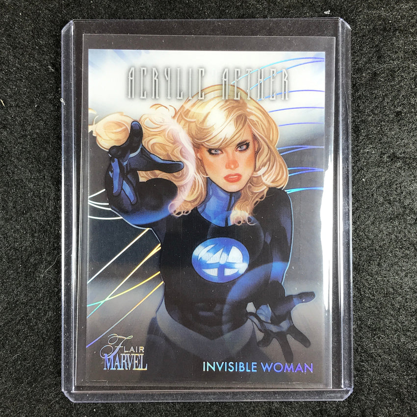 2023 Marvel Flair INVISIBLE WOMAN Acrylic Aether #13