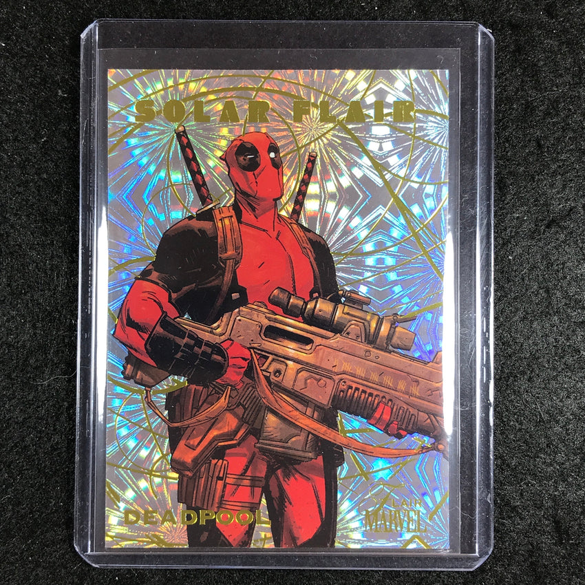 2023 Marvel Flair DEADPOOL Solar Flair SSP #33