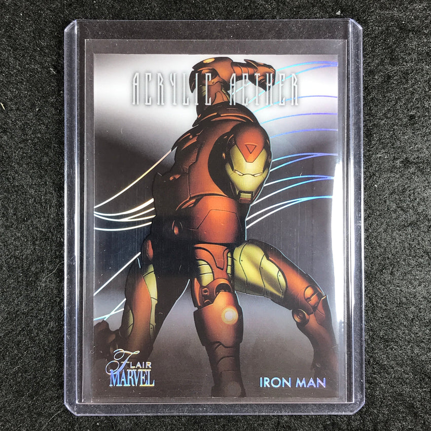 2023 Marvel Flair IRON MAN Acrylic Aether #14