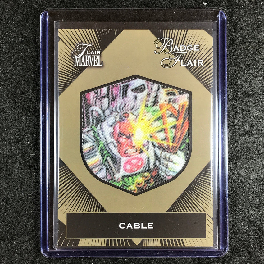 2023 Marvel Flair CABLE Badge Flair #4