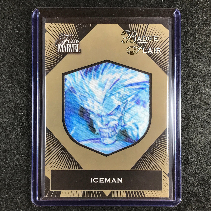 2023 Marvel Flair ICEMAN Badge Flair #10