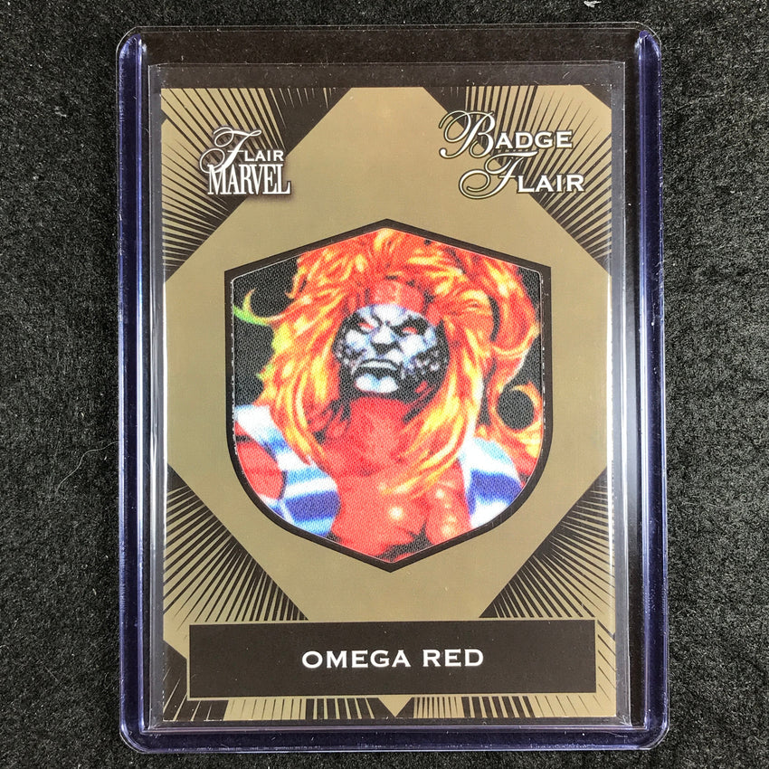 2023 Marvel Flair OMEGA RED Badge Flair #14