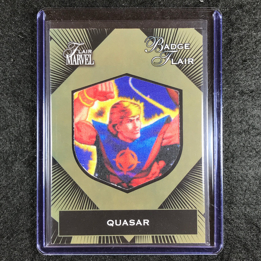 2023 Marvel Flair QUASAR Badge Flair #17