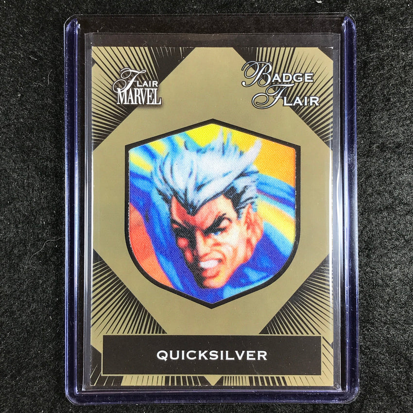 2023 Marvel Flair QUICKSILVER Badge Flair #18