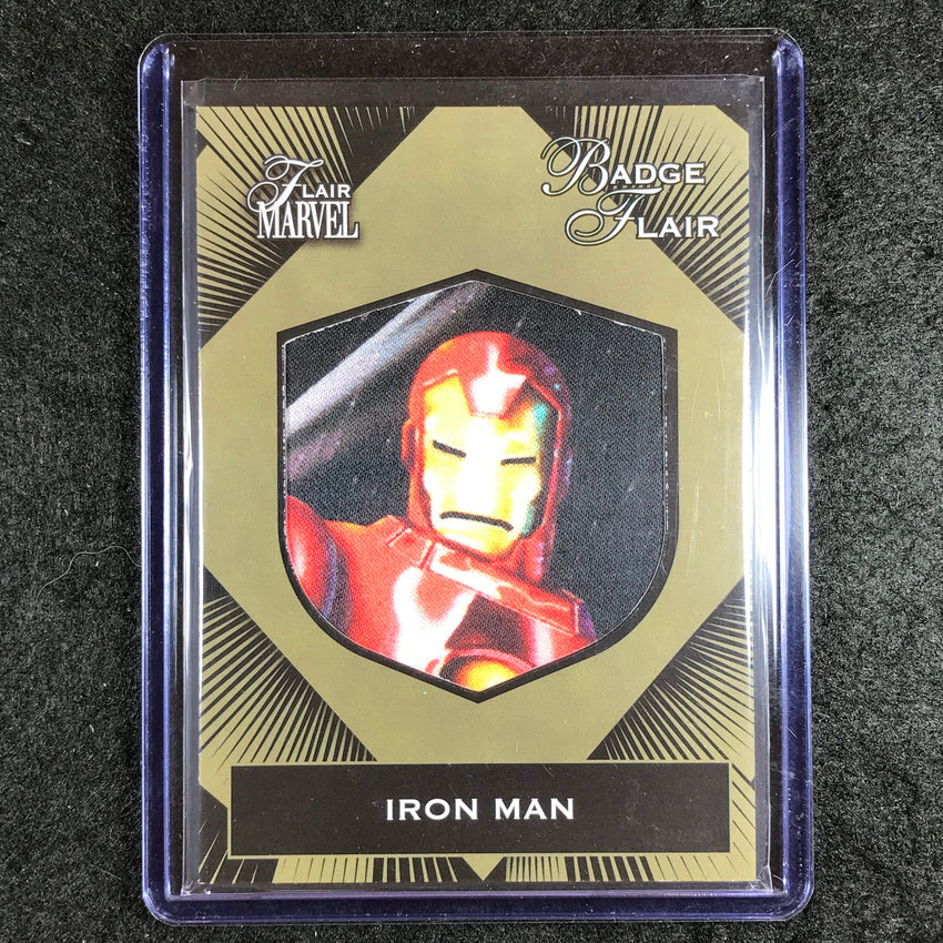 2023 Marvel Flair IRON MAN Badge Flair Level 2 #26