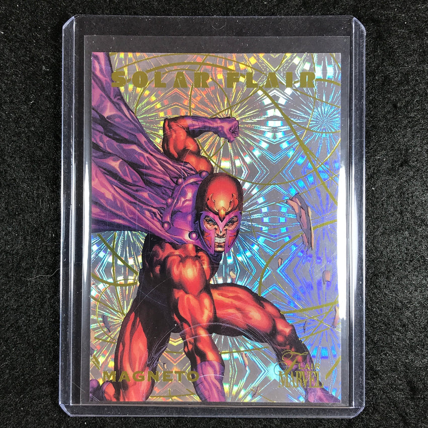 2023 Marvel Flair MAGNETO Solar Flair SSP #36