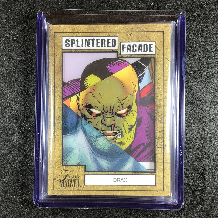 2023 Marvel Flair DRAX Spintered Facade #14