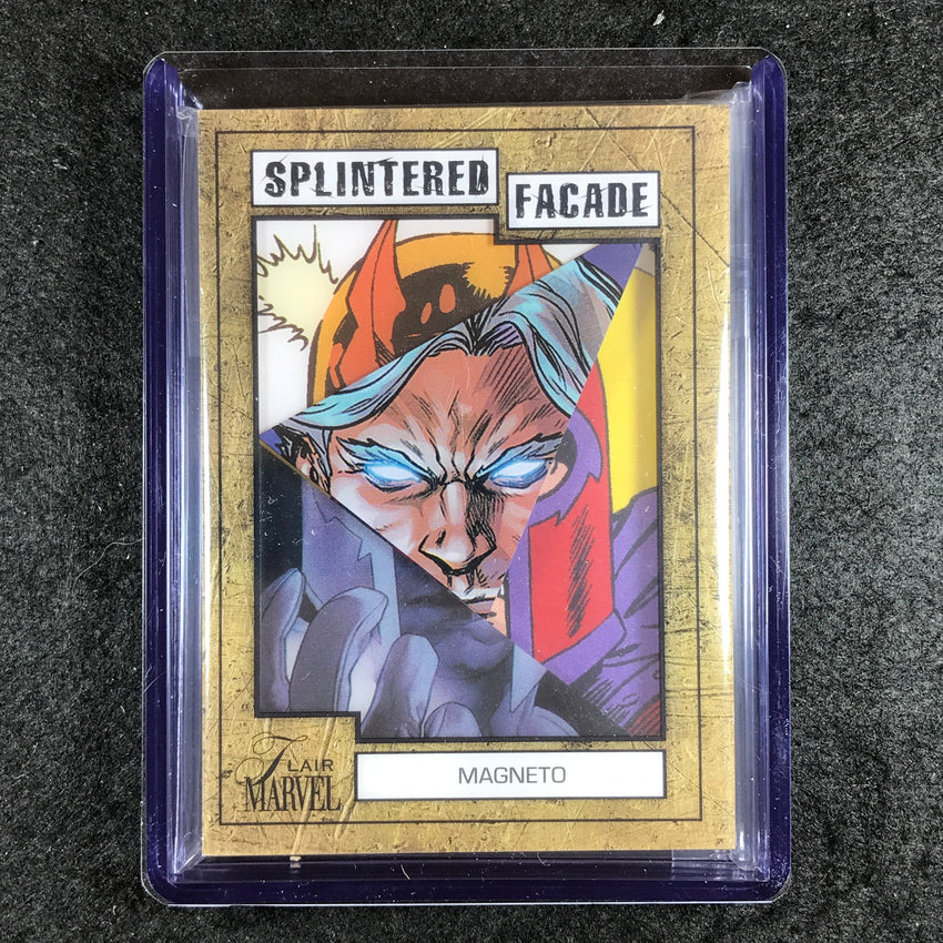 2023 Marvel Flair MAGNETO Spintered Facade #16