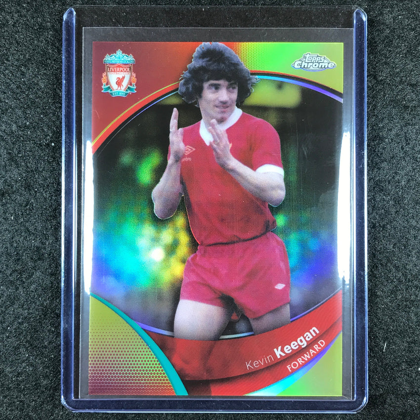 2023-24 Topps Chrome Liverpool KEVIN KEEGAN Base Yellow 10/75