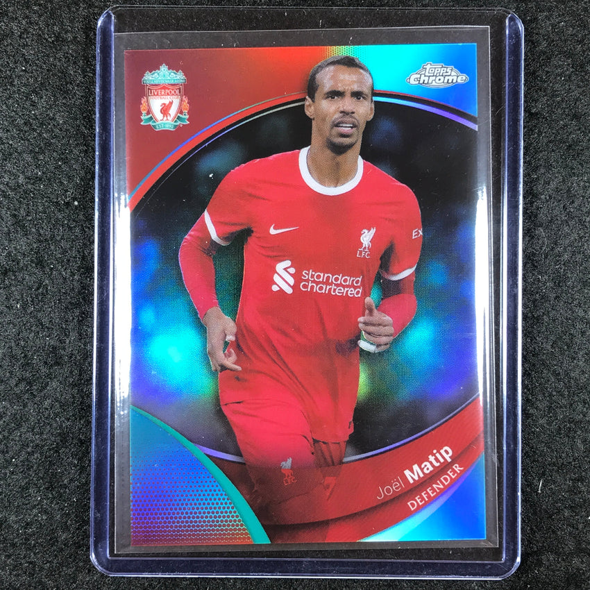 2023-24 Topps Chrome Liverpool JOEL MATIP Base Aqua 75/99