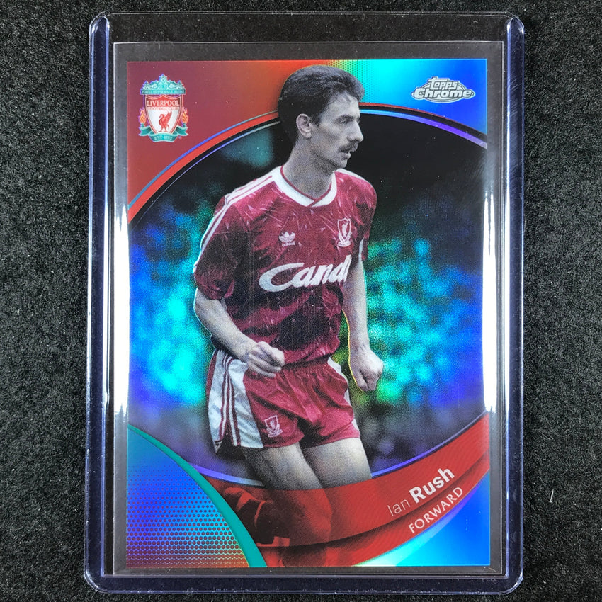 2023-24 Topps Chrome Liverpool IAN RUSH Base Aqua 50/99