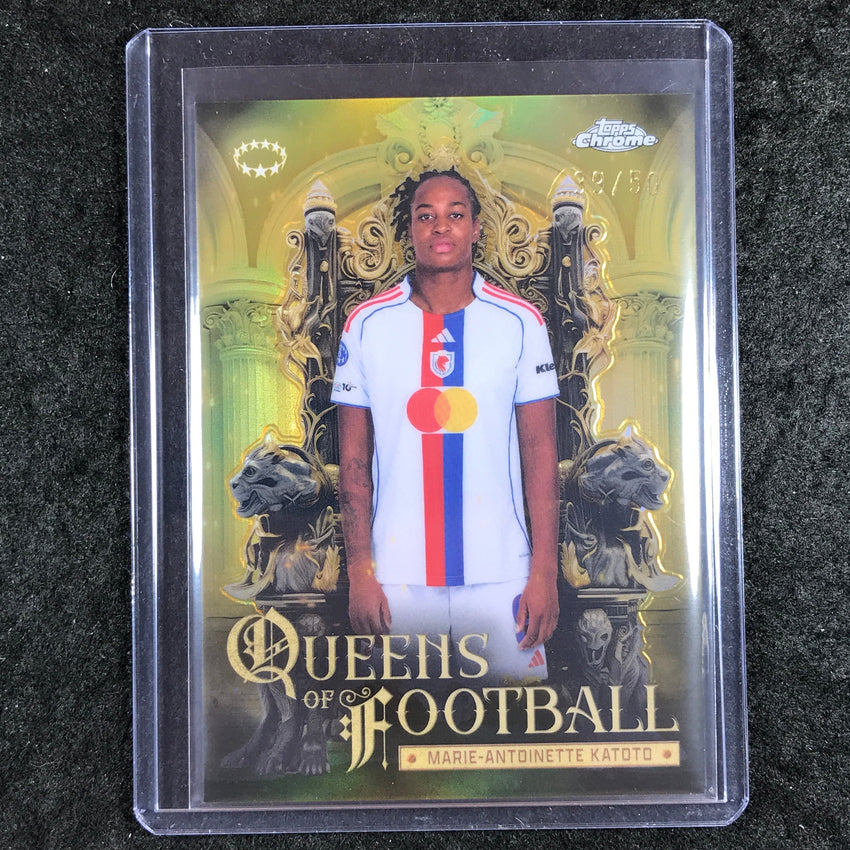 2025-26 Topps Chrome UEFA Women's KATOTO Queens of Football Gold 39/50 #26