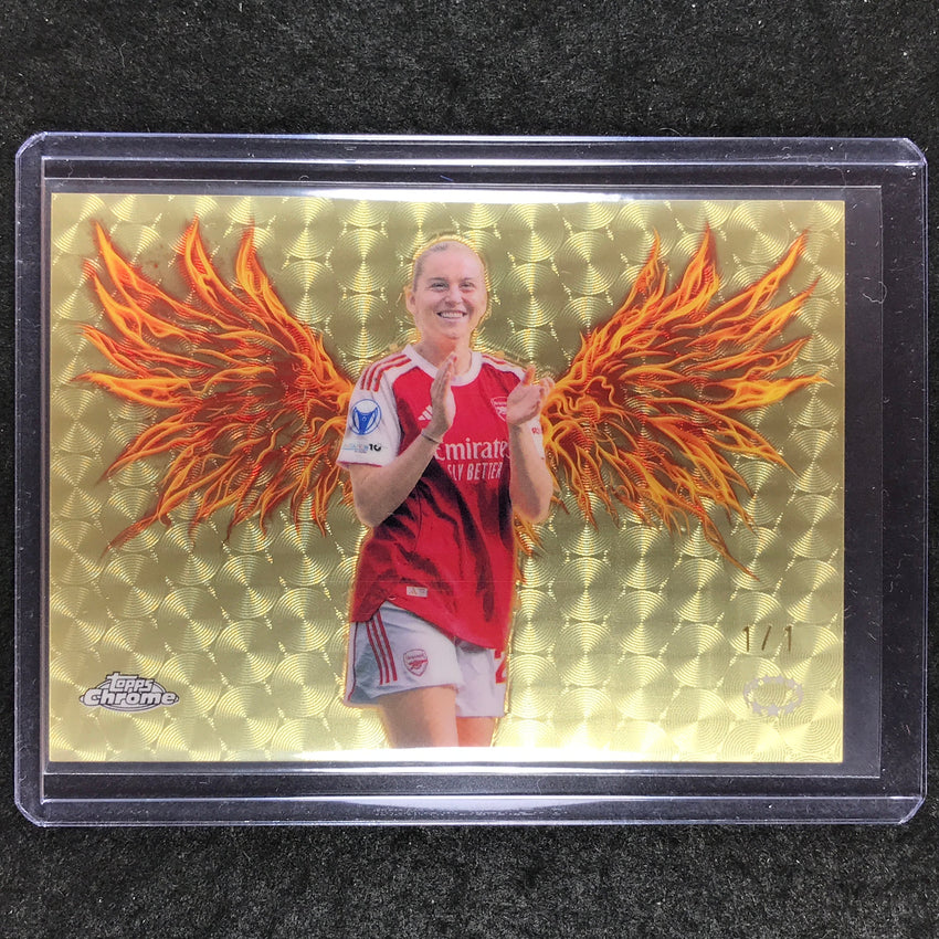 2025-26 Topps Chrome UEFA Women's ALESSIA RUSSO Arise SSP Superfractor 1/1 #A-11