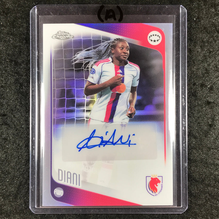 2025-26 Topps Chrome UEFA Women's KADIDITATOU DIANI Auto Refractor #CA-HD (A)